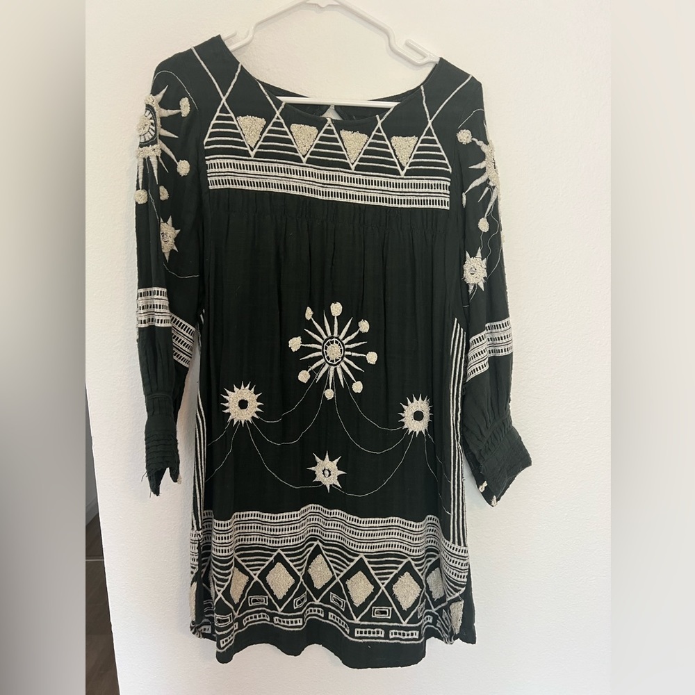 Free People New Romantics Embroidered Mini